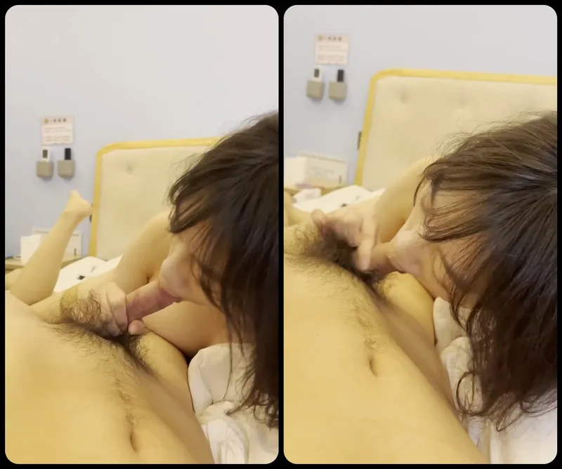 Em ghệ ngoan bú láp cục thịt bự của anh